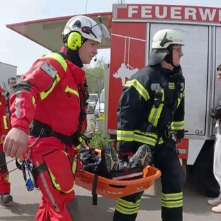 Die Feuerwehr im Einsatz
