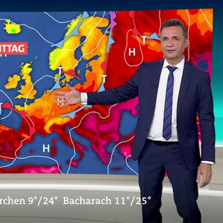 Wetterreporter Donald Bäcker
