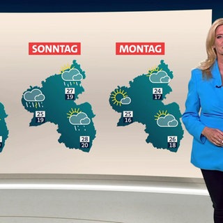 Wettersprecherin Claudia Kleinert