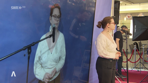 Vorsprechern bei einem Hollywoodcasting