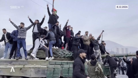 Protestierende in Syrien