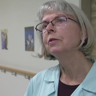 "Grüne Dame" Marion im Krankenhaus