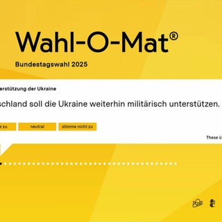 Wahl-O-Mat Website