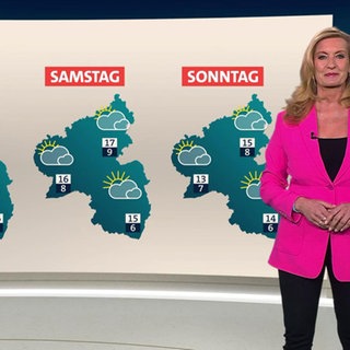 Wetterreporterin Claudia Kleinert