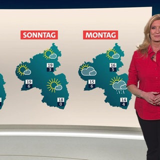 Wettersprecherin Claudia Kleinert