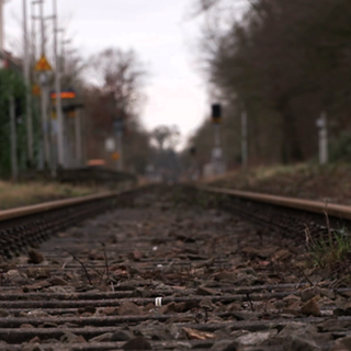 Bahntrasse führt direkt an Häusern vorbei - Bahnlärm durch Güterverkehr in der Pfalz