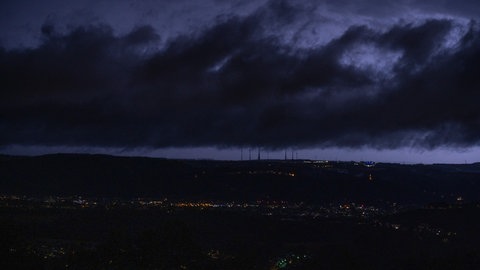 Auch über Trier blitzte und donnerte es gewaltig in der Nacht vom 29. auf den 30. Juni.
