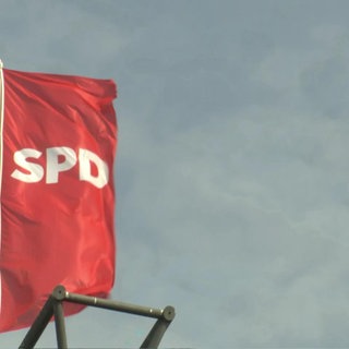 Die SPD-Flagge