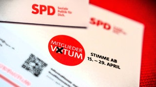 SPD startet Mitgliedervotum zum Koalitionsvertrag mit der Union.