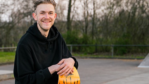 Lukas Leihberg ist trotz Hämophilie sportlich aktiv. 