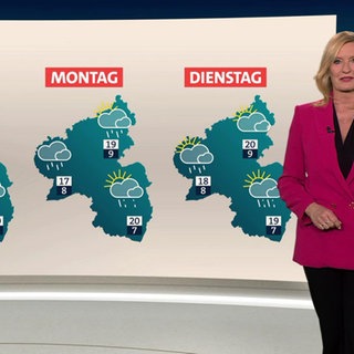 SWR-Meteorologin Claudia Kleinert