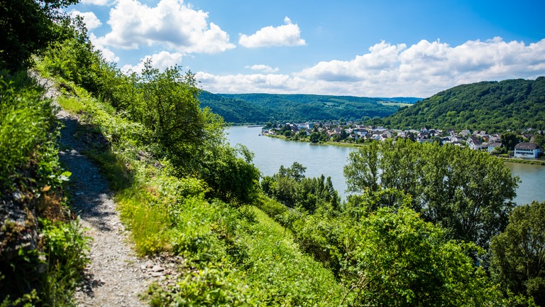 Egal zu welcher Jahreszeit, die Aussichten auf dem Rheinsteig sind immer schön.