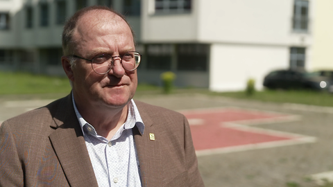 Guido Nisius (CDU) Bürgermeister der Verbandsgemeinde Adenau hofft auf Luftrettung auch nachts.