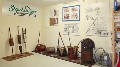 Ein Blick in das Staubsauger-Museum in Bruchmühlbach-Miesau.