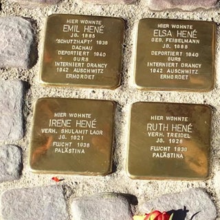 Vier Gedenksteine, die in Kaiserslautern geklaut wurden