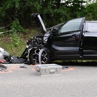 Unfall bei AlbigAlzey