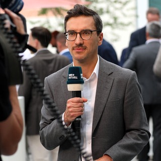 SWR-Redakteur Frederik Merx