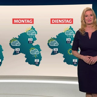 Wetterreporterin Claudia Kleinert