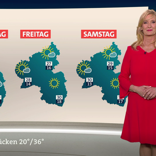 Wetter-Moderatorin Claudia Kleinert