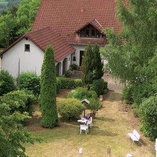 Auf dem Hof von der Wettermelderin Ursula Haage