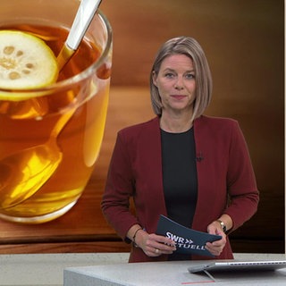 Nachrichtensprecherin Sandra Hochhuth.