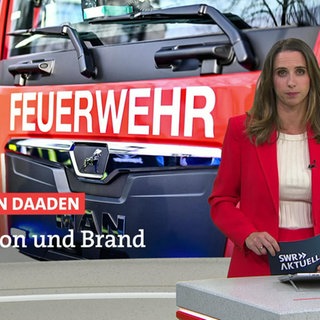 Nachrichtensprecherin Denise Schneider.