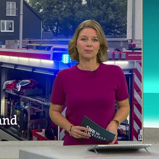 Nachrichtensprecherin Sandra Hochhuth.