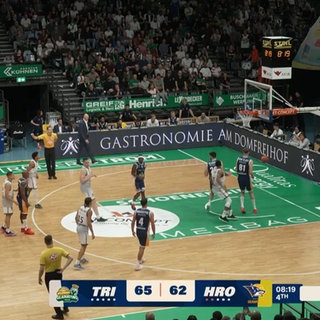 Bundesliga-Spiel der Gladiators Trier