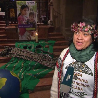 Schwester Elis dos Santos aus Manaus im Mainzer Dom