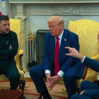 US-Präsident Donald Trump und der ukrainische Präsident Selenskyj