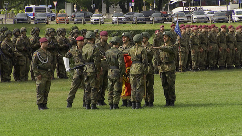 Bundeswehrsoldaten der Fallschirmjäger in Zweibrücken