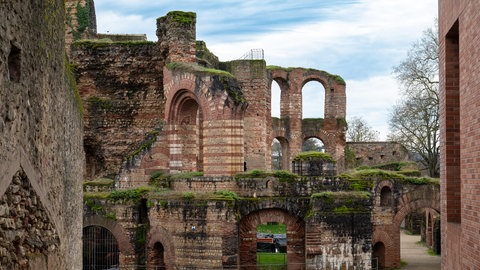 Die Kaiserthermen in der römischen Stadt Trier