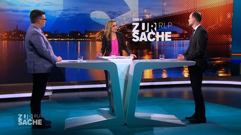 Diskussion zur Gesundheitsversorgung in der Sendung Zur Sache Rheinland-Pfalz
