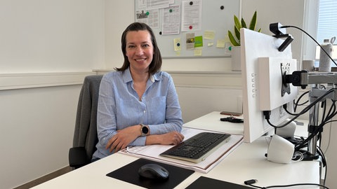 Lena Schleicher ist Schuldner- und Insolvenzberaterin in der Außenstelle Mayen der Diakonie Koblenz.