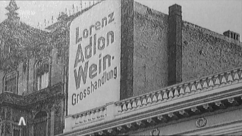 Lorenz Adlon Wein Grosshandlung-Plakat