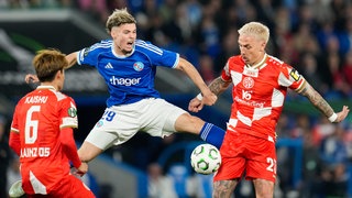 Mainz 05 verliert gegen Straßburg: Spielszene