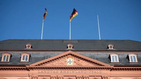 Der Landtag von Rheinland-Pfalz - CDU, SPD und Grüne planen eine Verfassungsänderung, die AfD ist dagegen.