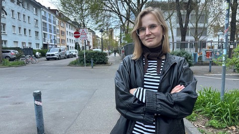 Sophia hat erlebt, wie ein Mann auf offener Straße vor ihr masturbierte.