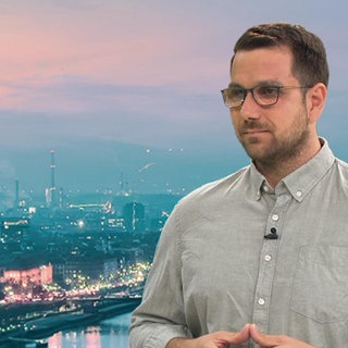 SWR-Reporter Christoph Mautes