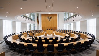 Plenarsaal des Landtags Rheinland-Pfalz