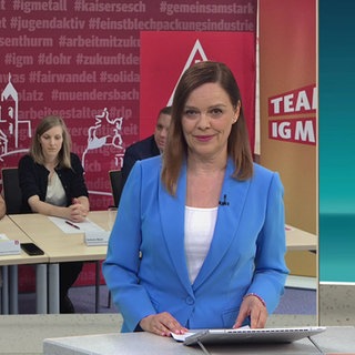 Nachrichtensprecherin Anke Neuzerling