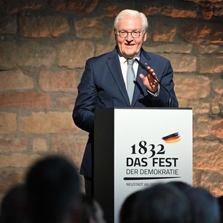 Hambacher Freiheitspreis: Steinmeier warnt vor autoritären Tendenzen