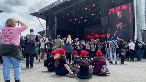 Max Grimm auf der Orbit Stage 