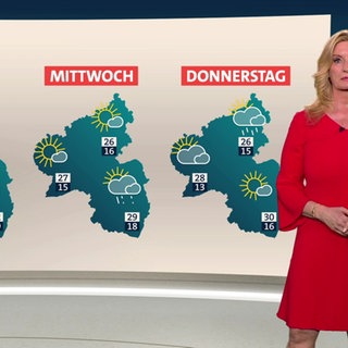 Wettersprecherin Claudia Kleinert