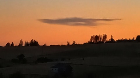 Abendstimmung über Dreis-Brück
