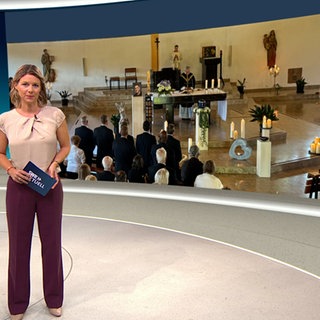 Nachrichtensprecherin Sandra Hochhuth
