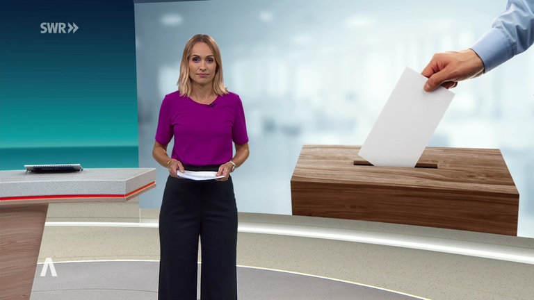 Nachrichtensprecherin Britta Krane