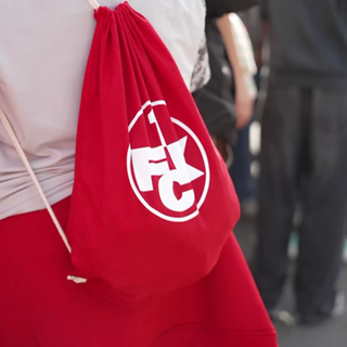 Turnbeutel mit FCK Aufdruck