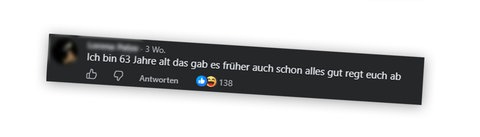Kommentar unter einem Beitrag von SWR Aktuell auf Facebook mit der Behauptung, dass es in früheren Sommern auch so heiß war wie 2026.