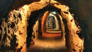 Ein Blick in die Eisenerzgrube Nothweiler